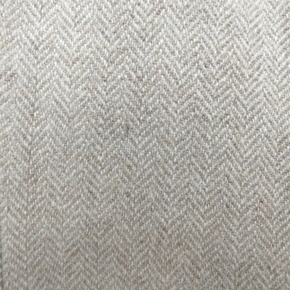 Vintage Y2K Old Navy Wool Tweed Blazer M Beige Embellished Collar Academia Prep - Picture 9 of 13